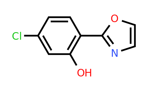 CAS 1070796-25-6 | 5-chloro-2-(1,3-oxazol-2-yl)phenol