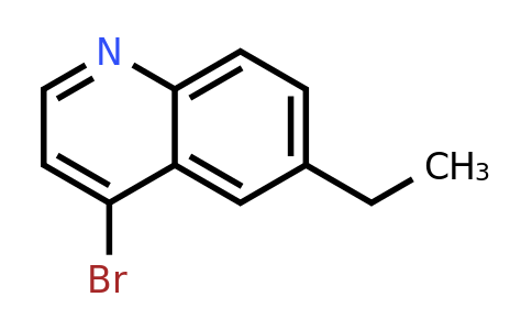 CAS 1070879-25-2 | 4-Bromo-6-ethylquinoline