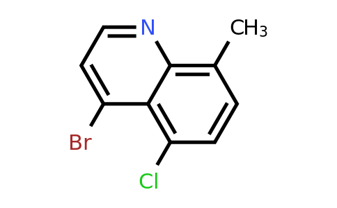 CAS 1070879-41-2 | 4-Bromo-5-chloro-8-methylquinoline