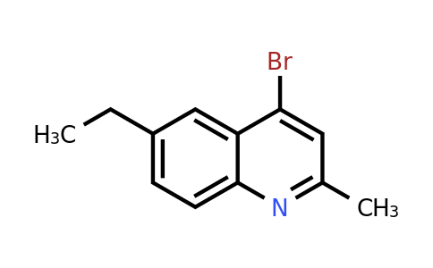 CAS 1070879-44-5 | 4-Bromo-6-ethyl-2-methylquinoline