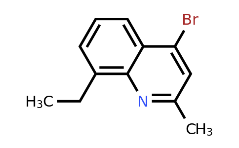 CAS 1070879-45-6 | 4-Bromo-8-ethyl-2-methylquinoline
