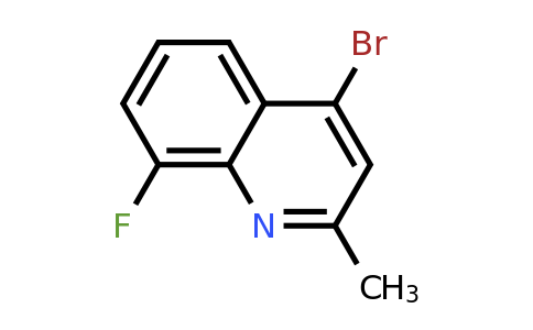 CAS 1070879-49-0 | 4-Bromo-8-fluoro-2-methylquinoline