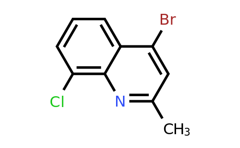 CAS 1070879-52-5 | 4-Bromo-8-chloro-2-methylquinoline