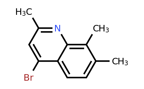 CAS 1070879-61-6 | 4-Bromo-2,7,8-trimethylquinoline