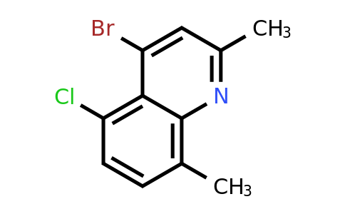 CAS 1070879-67-2 | 4-Bromo-5-chloro-2,8-dimethylquinoline