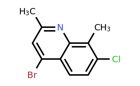 CAS 1070879-69-4 | 4-Bromo-7-chloro-2,8-dimethylquinoline