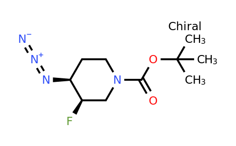 CAS 1070896-85-3 | (3,4)-cis-tert-Butyl 4-azido-3-fluoropiperidine-1-carboxylate