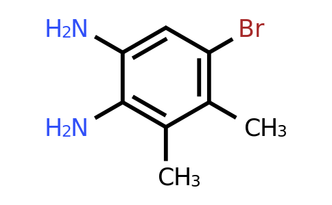CAS 107100-16-3 | 5-Bromo-3,4-dimethylbenzene-1,2-diamine