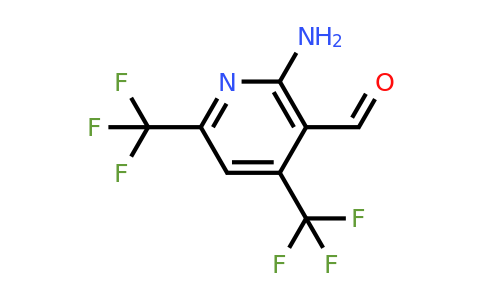 CAS 1071004-61-9 | 2-Amino-4,6-bis(trifluoromethyl)nicotinaldehyde