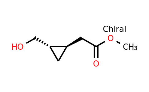 CAS 1071126-36-7 | Methyl 2-((1R,2S)-2-(hydroxymethyl)cyclopropyl)acetate