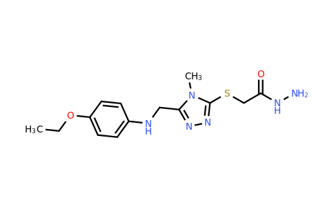 CAS 1071296-44-0 | 2-((5-(((4-Ethoxyphenyl)amino)methyl)-4-methyl-4H-1,2,4-triazol-3-yl)thio)acetohydrazide