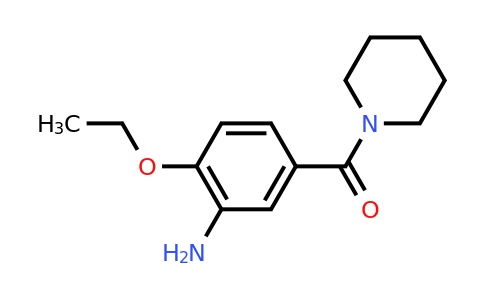 CAS 1071395-78-2 | 2-ethoxy-5-(piperidine-1-carbonyl)aniline