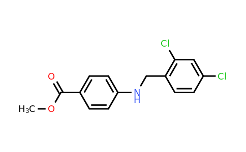 CAS 1071400-48-0 | Methyl 4-((2,4-dichlorobenzyl)amino)benzoate