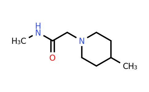 CAS 1071400-91-3 | N-Methyl-2-(4-methylpiperidin-1-yl)acetamide