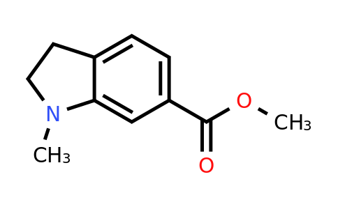 CAS 1071432-28-4 | methyl 1-methyl-2,3-dihydro-1H-indole-6-carboxylate