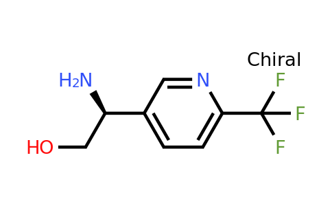 CAS 1071435-66-9 | (S)-2-Amino-2-(6-(trifluoromethyl)pyridin-3-yl)ethanol