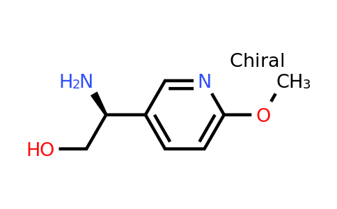 CAS 1071435-68-1 | (S)-2-Amino-2-(6-methoxypyridin-3-yl)ethanol