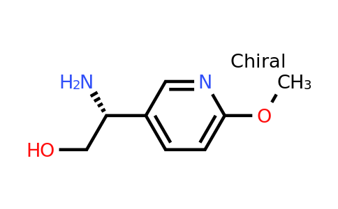 CAS 1071435-69-2 | (R)-2-Amino-2-(6-methoxypyridin-3-yl)ethanol