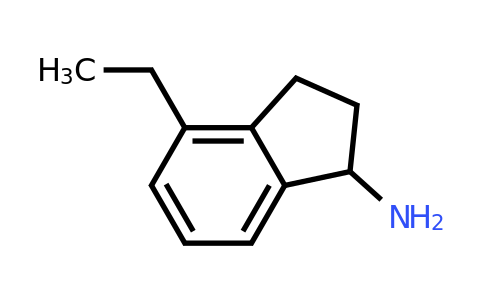 CAS 1071448-88-8 | 4-Ethyl-2,3-dihydro-1H-inden-1-amine