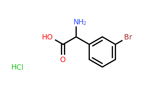 CAS 1071455-12-3 | 2-Amino-2-(3-bromophenyl)acetic acid hydrochloride