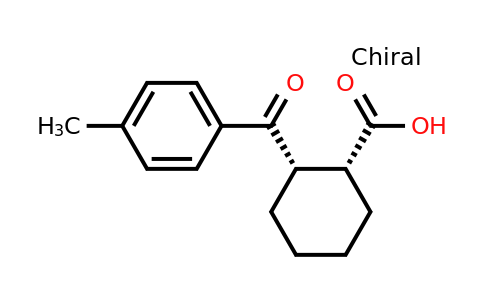 CAS 107147-13-7 | Cis-2-(4-methylbenzoyl)cyclohexane-1-carboxylic acid