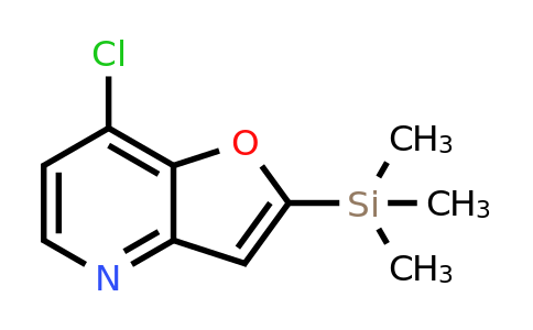 CAS 1071540-51-6 | (7-chlorofuro[3,2-b]pyridin-2-yl)-trimethyl-silane