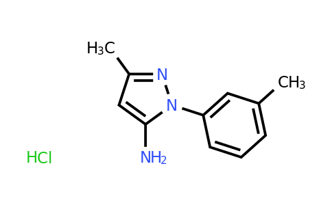 CAS 1071548-24-7 | 3-methyl-1-(3-methylphenyl)-1H-pyrazol-5-amine hydrochloride