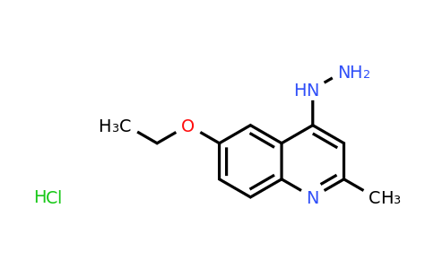 CAS 1071572-37-6 | 6-Ethoxy-4-hydrazino-2-methylquinoline hydrochloride