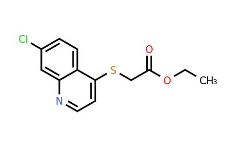 CAS 1071597-98-2 | Ethyl 2-((7-chloroquinolin-4-yl)thio)acetate