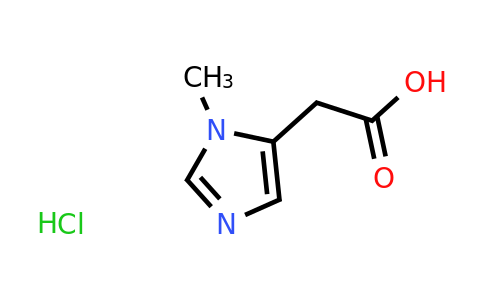 CAS 1071661-55-6 | 2-(1-methyl-1H-imidazol-5-yl)acetic acid hydrochloride