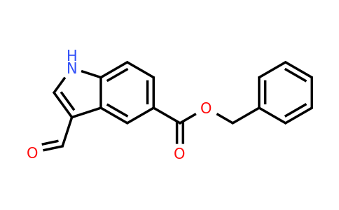 CAS 1071973-79-9 | Benzyl 3-formyl-1H-indole-5-carboxylate