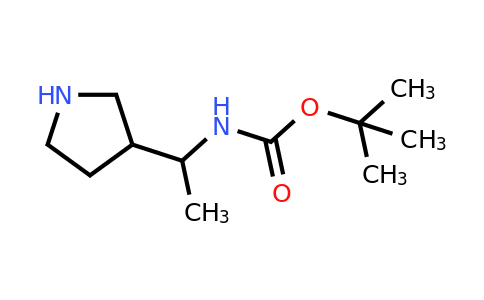 CAS 107258-90-2 | tert-Butyl (1-(pyrrolidin-3-yl)ethyl)carbamate