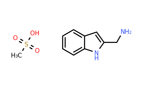 CAS 1072806-66-6 | (1H-indol-2-yl)methanamine methanesulfonate