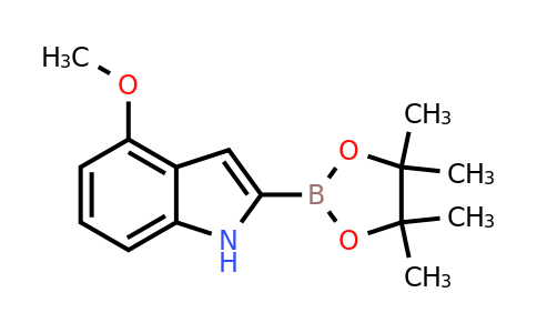CAS 1072811-21-2 | 4-Methoxy-2-(4,4,5,5-tetramethyl-1,3,2-dioxaborolan-2-YL)-1H-indole