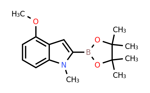CAS 1072811-24-5 | 4-Methoxy-1-methyl-2-(4,4,5,5-tetramethyl-1,3,2-dioxaborolan-2-YL)-1H-indole
