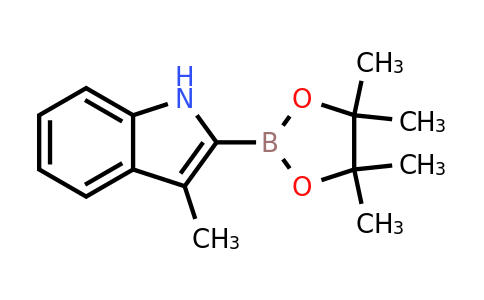 CAS 1072812-35-1 | 3-Methyl-2-(4,4,5,5-tetramethyl-1,3,2-dioxaborolan-2-YL)-1H-indole