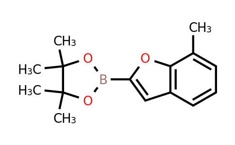 CAS 1072812-57-7 | 4,4,5,5-tetramethyl-2-(7-methylbenzofuran-2-yl)-1,3,2-dioxaborolane