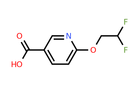 CAS 1072855-41-4 | 6-(2,2-difluoroethoxy)pyridine-3-carboxylic acid