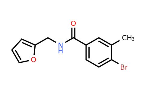 4-Bromo-N-(furan-2-ylmethyl)-3-methylbenzamide