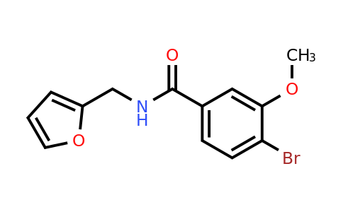 CAS 1072944-36-5 | 4-Bromo-N-(furan-2-ylmethyl)-3-methoxybenzamide
