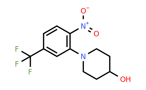 CAS 1072944-51-4 | 1-(2-Nitro-5-(trifluoromethyl)phenyl)piperidin-4-ol