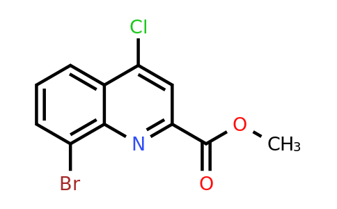 CAS 1072944-68-3 | Methyl 8-bromo-4-chloroquinoline-2-carboxylate