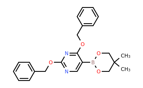 CAS 1072944-91-2 | 2,4-Bis(benzyloxy)-5-(5,5-dimethyl-1,3,2-dioxaborinan-2-yl)pyrimidine