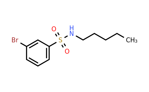 CAS 1072944-95-6 | 3-Bromo-N-pentylbenzenesulfonamide