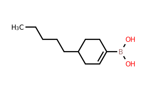 CAS 1072946-31-6 | (4-pentylcyclohex-1-en-1-yl)boronic acid