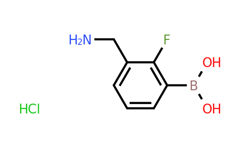 CAS 1072946-44-1 | (3-(Aminomethyl)-2-fluorophenyl)boronic acid hydrochloride