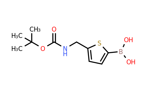 5-[(tert-butoxycarbonylamino)methyl]-2-thienyl]boronic acid
