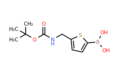CAS 1072951-39-3 | 5-[(tert-butoxycarbonylamino)methyl]-2-thienyl]boronic acid