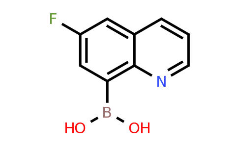 CAS 1072951-44-0 | (6-Fluoroquinolin-8-yl)boronic acid