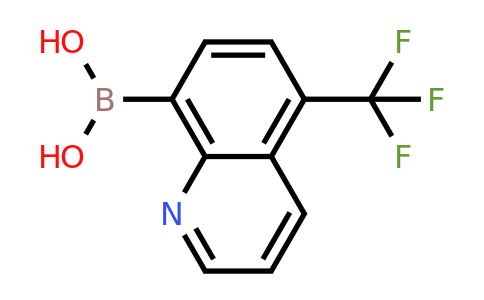 CAS 1072951-55-3 | (5-(Trifluoromethyl)quinolin-8-yl)boronic acid